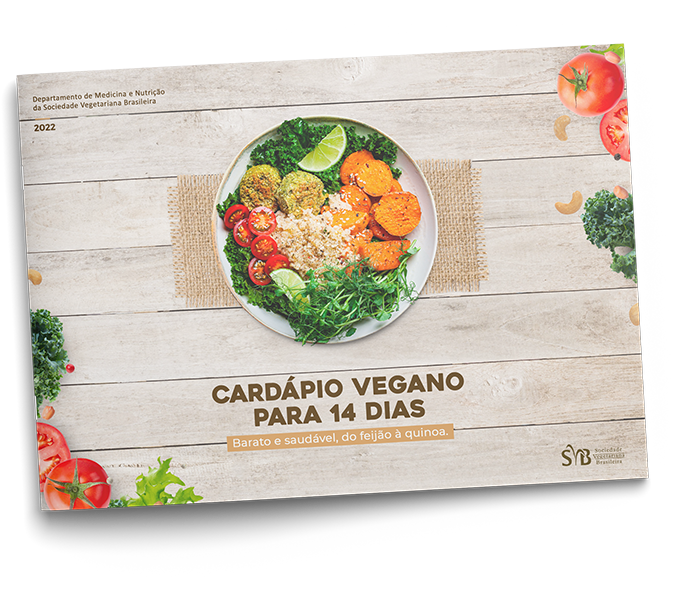 Capa do e-book Cardápio Vegano para 14 dias