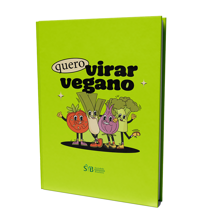 Capa do e-book Quero Virar Vegano